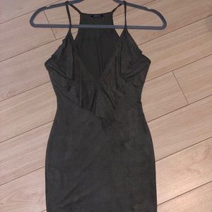 Olive mini dress